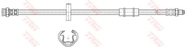 TRW PHB226 Тормозной шланг для FIAT PANDA (Фиат Панда) TRW PHB226 Тормозной шланг для FIAT PANDA (Фиат Панда)