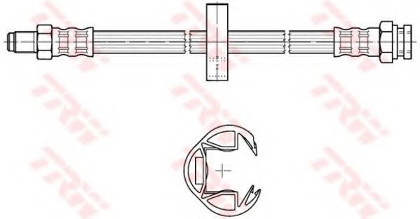 TRW PHB302 Тормозной шланг для FIAT (Фиат) TRW PHB302 Тормозной шланг для FIAT (Фиат)