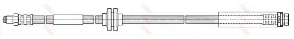 TRW PHB501 Тормозной шланг для FORD (Форд) TRW PHB501 Тормозной шланг для FORD (Форд)