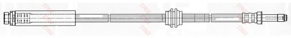 TRW PHB509 Тормозной шланг для FORD (Форд) TRW PHB509 Тормозной шланг для FORD (Форд)