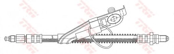 TRW PHC292 Тормозной шланг для FORD FIESTA IV (Форд Фиеста 4) TRW PHC292 Тормозной шланг для FORD FIESTA IV (Форд Фиеста 4)