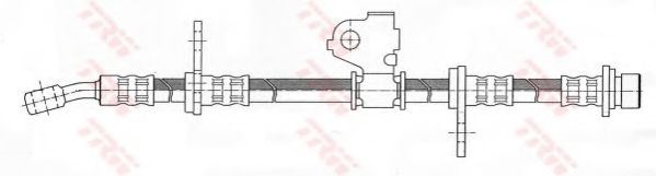 TRW PHD139 Тормозной шланг для HONDA CRX II (Хонда Cрх 2) TRW PHD139 Тормозной шланг для HONDA CRX II (Хонда Cрх 2)