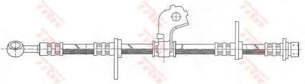 TRW PHD317 Тормозной шланг для ROVER 45 (Ровер 45) TRW PHD317 Тормозной шланг для ROVER 45 (Ровер 45)
