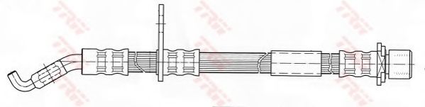 TRW PHD433 Тормозной шланг для DAIHATSU STORIA (Дайхатсу Сториа) TRW PHD433 Тормозной шланг для DAIHATSU STORIA (Дайхатсу Сториа)