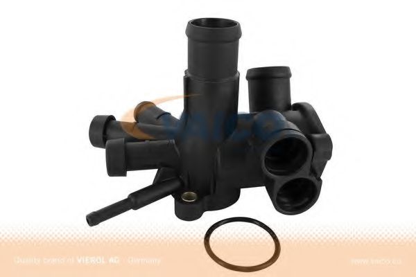 VAICO V10-0371 Корпус термостата для VOLKSWAGEN POLO CLASSIC (Фольксваген Поло классик) VAICO V10-0371 Корпус термостата для VOLKSWAGEN POLO CLASSIC (Фольксваген Поло классик)