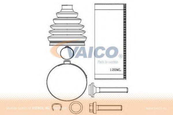 VAICO V10-6362 Комплект пылника, приводной вал для AUDI A4 (Ауди А4) VAICO V10-6362 Комплект пылника, приводной вал для AUDI A4 (Ауди А4)