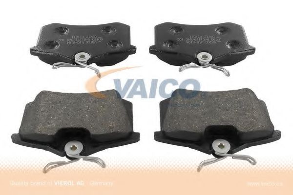 VAICO V10-8104 Тормозные колодки для VOLKSWAGEN CORRADO (Фольксваген Cоррадо) VAICO V10-8104 Тормозные колодки для VOLKSWAGEN CORRADO (Фольксваген Cоррадо)