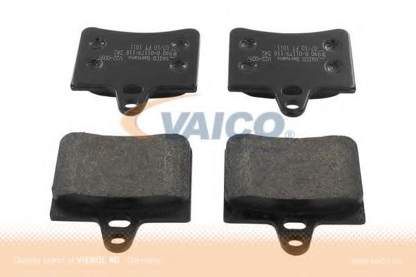 VAICO V22-0097 Тормозные колодки для CITROËN C5 II (CитроËн С5 2) VAICO V22-0097 Тормозные колодки для CITROËN C5 II (CитроËн С5 2)