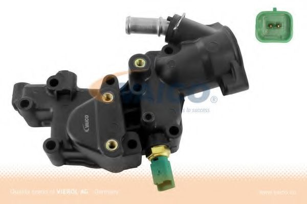 VAICO V22-0372 Корпус термостата для PEUGEOT 207 (Пежо 207) VAICO V22-0372 Корпус термостата для PEUGEOT 207 (Пежо 207)