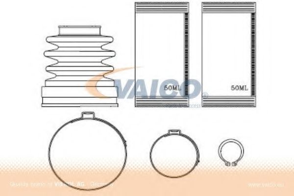 VAICO V22-1012 Комплект пылника, приводной вал для PEUGEOT 207 (Пежо 207) VAICO V22-1012 Комплект пылника, приводной вал для PEUGEOT 207 (Пежо 207)