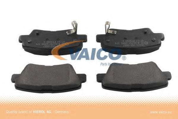 VAICO V53-0057 Комплект тормозных колодок, дисковый тормоз 