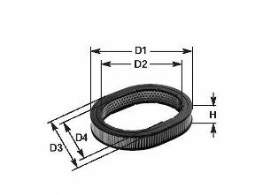 CLEAN FILTERS MA 601 Воздушный фильтр для MITSUBISHI (Митсубиши/митсубиси) CLEAN FILTERS MA 601 Воздушный фильтр для MITSUBISHI (Митсубиши/митсубиси)