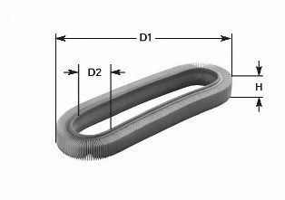 CLEAN FILTERS MA 649 Воздушный фильтр для VOLKSWAGEN CORSAR (Фольксваген Cорсар) CLEAN FILTERS MA 649 Воздушный фильтр для VOLKSWAGEN CORSAR (Фольксваген Cорсар)