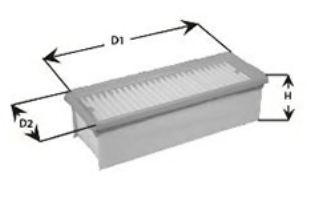 CLEAN FILTERS MA3177 Воздушный фильтр для DACIA SANDERO (Дача Сандэро) CLEAN FILTERS MA3177 Воздушный фильтр для DACIA SANDERO (Дача Сандэро)