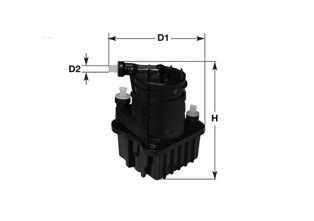 CLEAN FILTERS MGC1689 Топливный фильтр для RENAULT MODUS / GRAND MODUS (Рено Модус / гранд модус) CLEAN FILTERS MGC1689 Топливный фильтр для RENAULT MODUS / GRAND MODUS (Рено Модус / гранд модус)