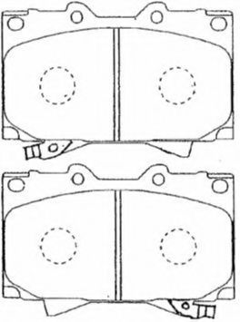 AISIN A1N144 Тормозные колодки для TOYOTA PRADO (Тойота/тоета Прадо) AISIN A1N144 Тормозные колодки для TOYOTA PRADO (Тойота/тоета Прадо)