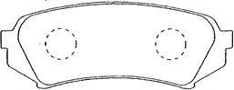 AISIN A2N004 Тормозные колодки для TOYOTA PRADO (Тойота/тоета Прадо) AISIN A2N004 Тормозные колодки для TOYOTA PRADO (Тойота/тоета Прадо)