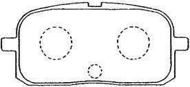 AISIN A2N040 Тормозные колодки для TOYOTA PASEO (Тойота/тоета Пасэо) AISIN A2N040 Тормозные колодки для TOYOTA PASEO (Тойота/тоета Пасэо)