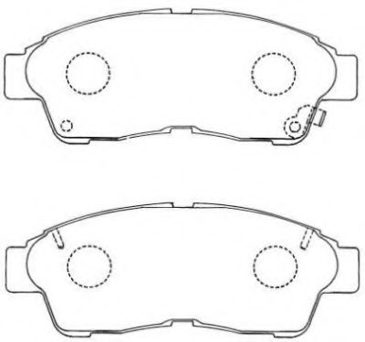 AISIN ASN-154 Тормозные колодки для TOYOTA CARINA E (Тойота/тоета Карина е) AISIN ASN-154 Тормозные колодки для TOYOTA CARINA E (Тойота/тоета Карина е)