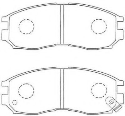 AISIN ASN-223 Тормозные колодки для MITSUBISHI ETERNA IV (Митсубиши/митсубиси Этэрна иv) AISIN ASN-223 Тормозные колодки для MITSUBISHI ETERNA IV (Митсубиши/митсубиси Этэрна иv)