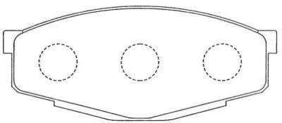 AISIN ASN-66 Тормозные колодки для TOYOTA PASEO (Тойота/тоета Пасэо) AISIN ASN-66 Тормозные колодки для TOYOTA PASEO (Тойота/тоета Пасэо)