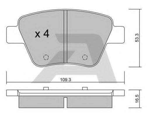 AISIN BPVW-2006 Тормозные колодки для VOLKSWAGEN (Фольксваген) AISIN BPVW-2006 Тормозные колодки для VOLKSWAGEN (Фольксваген)