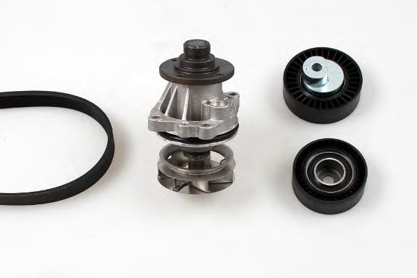 HEPU PK04720 Водяной насос + комплект ручейковых ремней для BMW 7 (Бмв 7) HEPU PK04720 Водяной насос + комплект ручейковых ремней для BMW 7 (Бмв 7)