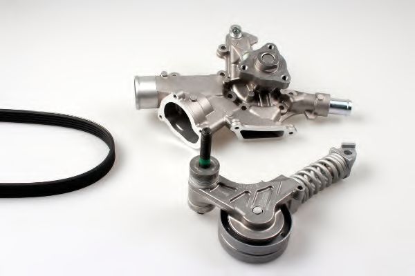 HEPU PK03221 Водяной насос + комплект ручейковых ремней для OPEL ASTRA G (Опель Астра г) HEPU PK03221 Водяной насос + комплект ручейковых ремней для OPEL ASTRA G (Опель Астра г)