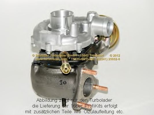 SCHLÜTTER TURBOLADER PRO-00050 Компрессор, наддув 