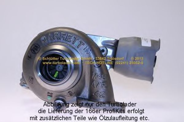 SCHLÜTTER TURBOLADER PRO-00067 Компрессор, наддув 