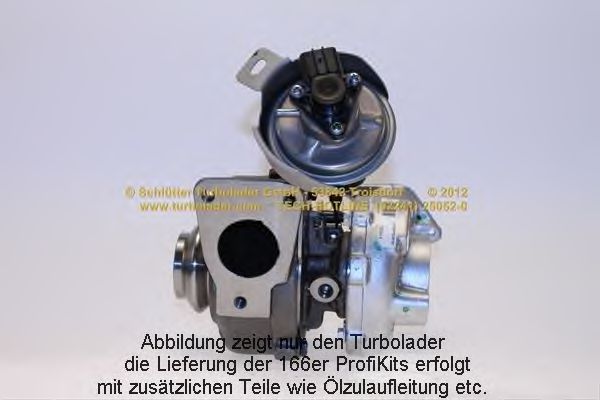 SCHLÜTTER TURBOLADER 166-00145 Компрессор, наддув для PEUGEOT 407 (Пежо 407) SCHLÜTTER TURBOLADER 166-00145 Компрессор, наддув для PEUGEOT 407 (Пежо 407)