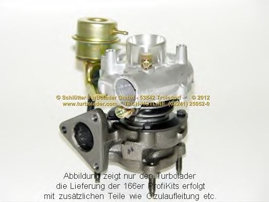 SCHLÜTTER TURBOLADER PRO-00520 Компрессор, наддув 