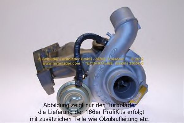 SCHLÜTTER TURBOLADER 166-00615 Компрессор, наддув для FORD FIESTA (Форд Фиэста) SCHLÜTTER TURBOLADER 166-00615 Компрессор, наддув для FORD FIESTA (Форд Фиэста)