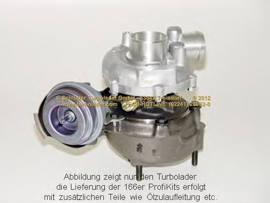 SCHLÜTTER TURBOLADER PRO-00640 Компрессор, наддув 