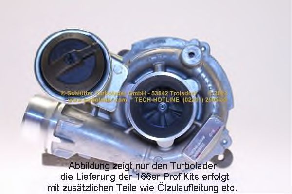 SCHLÜTTER TURBOLADER PRO-00820 Компрессор, наддув 
