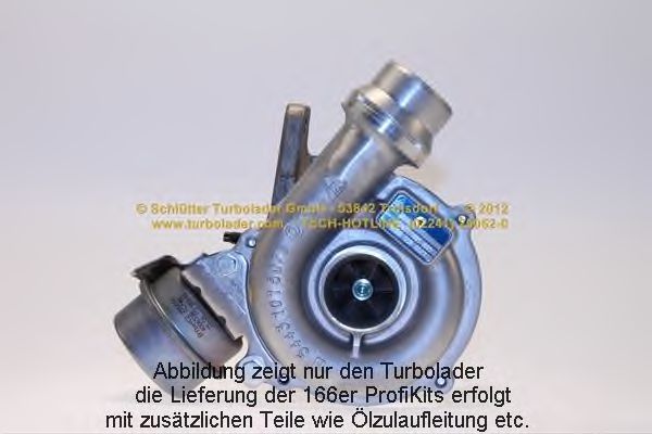 SCHLÜTTER TURBOLADER PRO-00955 Компрессор, наддув 
