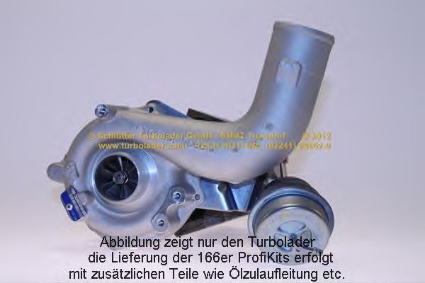 SCHLÜTTER TURBOLADER 166-01020 Компрессор, наддув для AUDI TT (Ауди Тт) SCHLÜTTER TURBOLADER 166-01020 Компрессор, наддув для AUDI TT (Ауди Тт)
