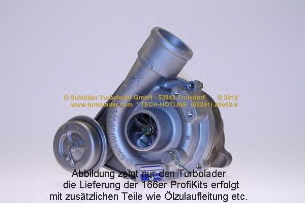 SCHLÜTTER TURBOLADER PRO-01080 Компрессор, наддув 