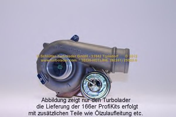 SCHLÜTTER TURBOLADER PRO-01100 Компрессор, наддув 