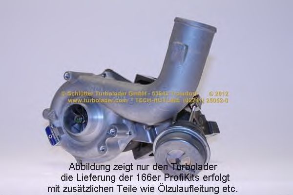 SCHLÜTTER TURBOLADER 166-06070 Компрессор, наддув 