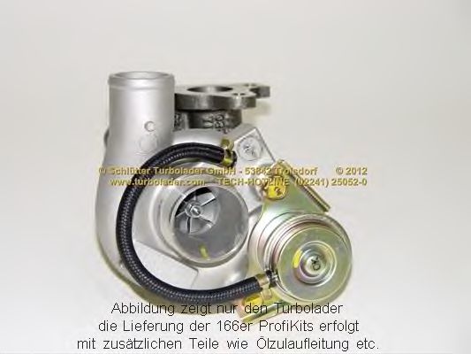 SCHLÜTTER TURBOLADER PRO-01155 Компрессор, наддув 