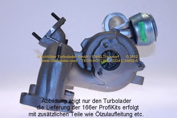 SCHLÜTTER TURBOLADER PRO-01180 Компрессор, наддув 