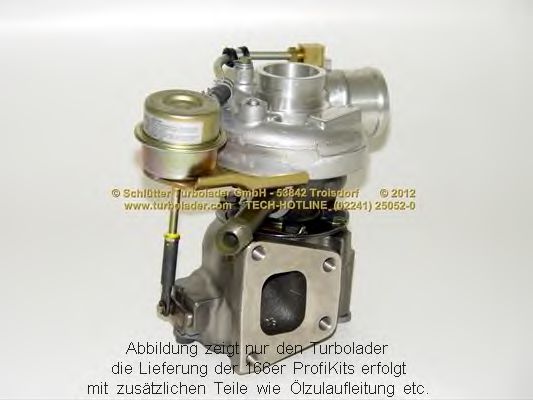 SCHLÜTTER TURBOLADER 166-02150 Компрессор, наддув для VOLKSWAGEN (Фольксваген) SCHLÜTTER TURBOLADER 166-02150 Компрессор, наддув для VOLKSWAGEN (Фольксваген)