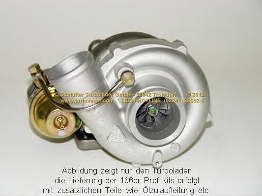 SCHLÜTTER TURBOLADER PRO-02190 Компрессор, наддув 