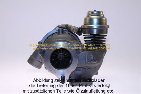 SCHLÜTTER TURBOLADER 166-02260 Компрессор, наддув для AUDI 100 (Ауди 100) SCHLÜTTER TURBOLADER 166-02260 Компрессор, наддув для AUDI 100 (Ауди 100)