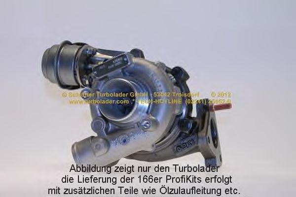 SCHLÜTTER TURBOLADER 166-02290EOL Компрессор, наддув 