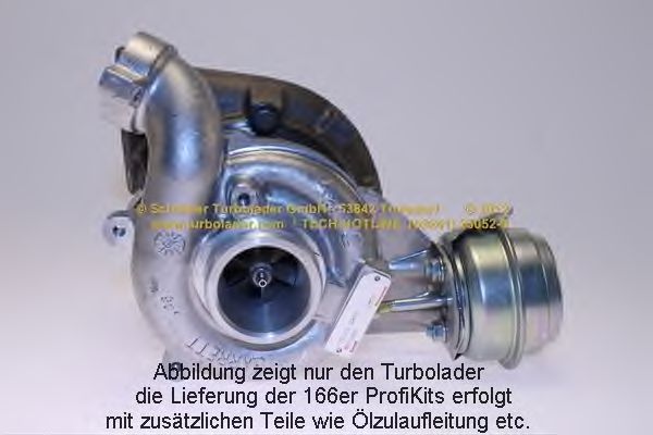 SCHLÜTTER TURBOLADER 166-02300 Компрессор, наддув для AUDI A8 (Ауди А8) SCHLÜTTER TURBOLADER 166-02300 Компрессор, наддув для AUDI A8 (Ауди А8)