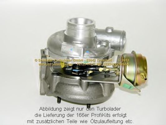 SCHLÜTTER TURBOLADER 166-02320 Компрессор, наддув 