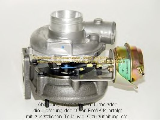 SCHLÜTTER TURBOLADER 166-02340 Компрессор, наддув 