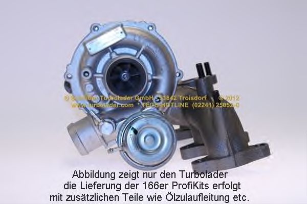 SCHLÜTTER TURBOLADER 166-02420 Компрессор, наддув 